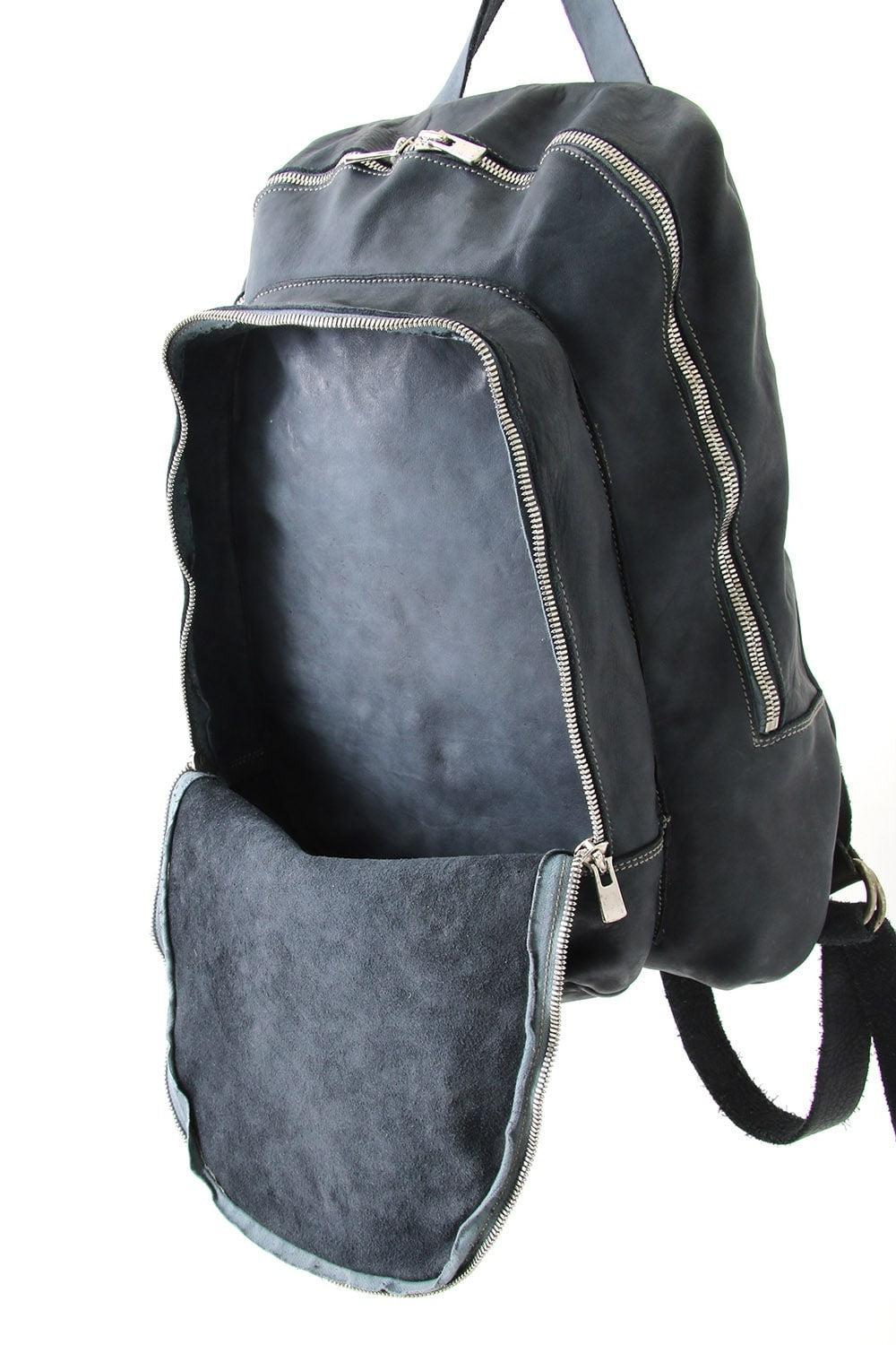 Soft Horse Leather Back Pack - DBP06 - GRAY