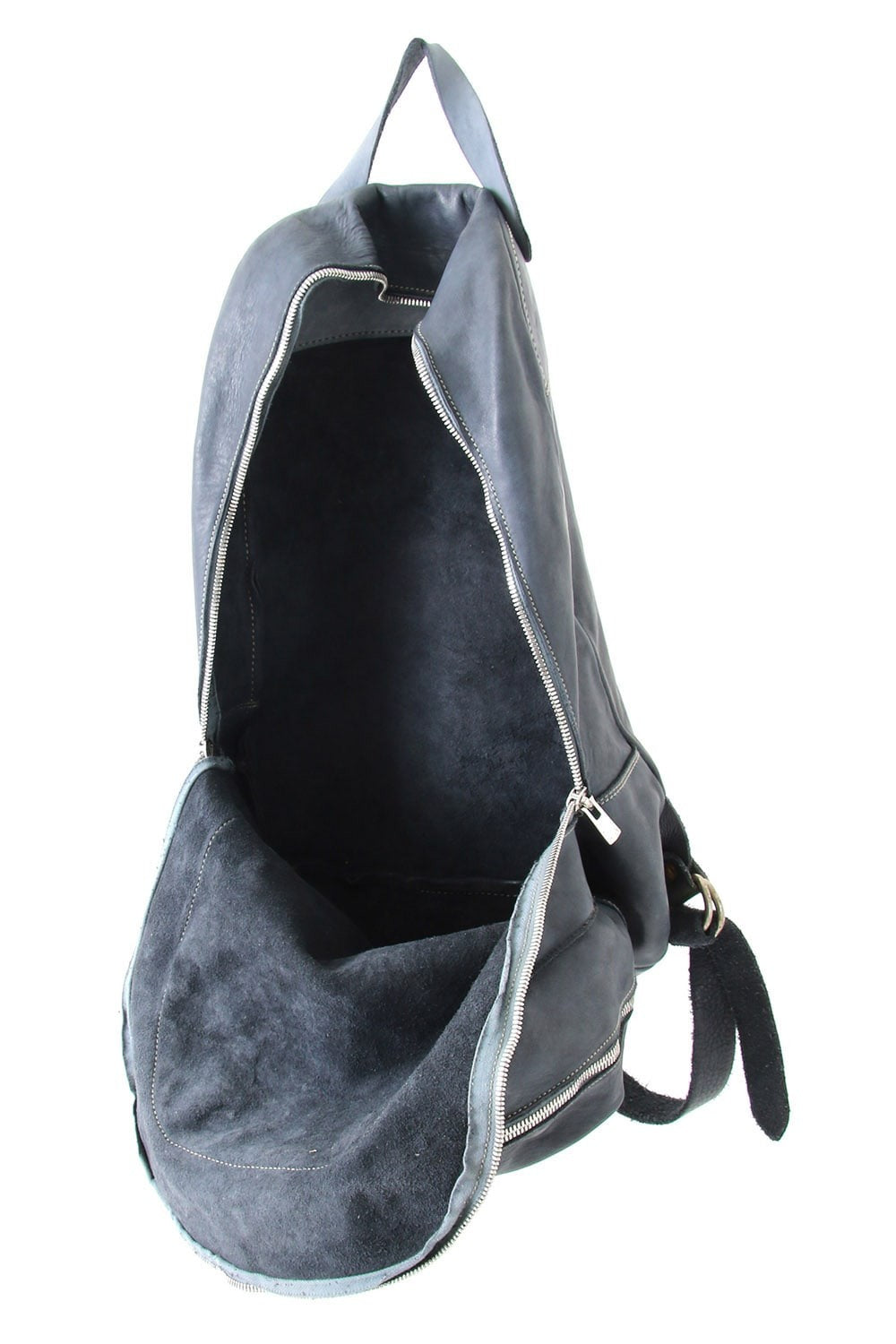 Soft Horse Leather Back Pack - DBP06 - GRAY