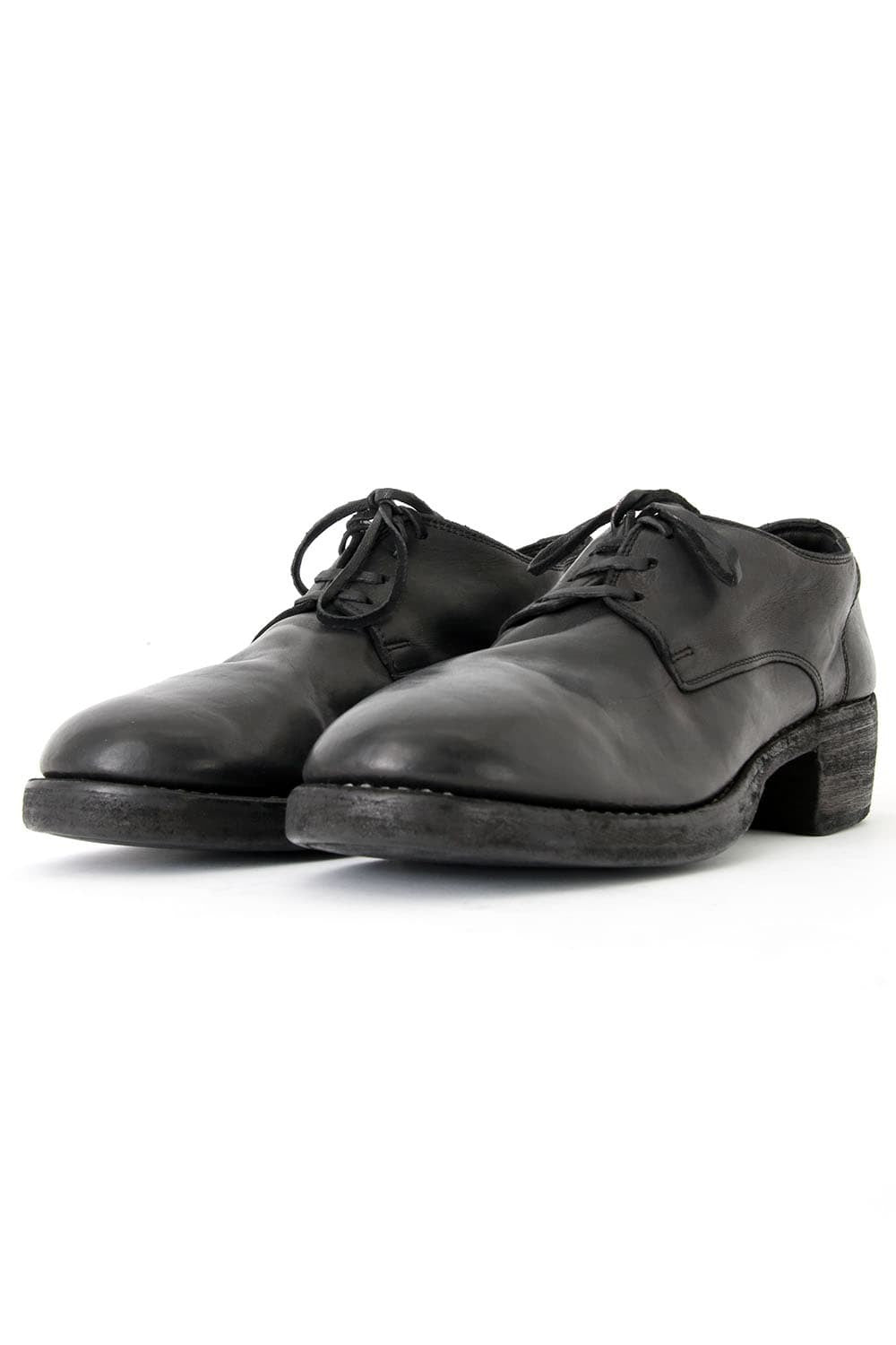 Classic Derby Shoes Double Sole - Horse Full Grain Leather