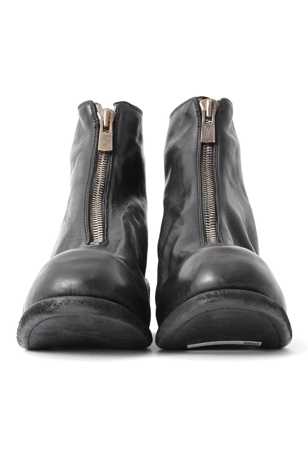 Front Zip Boots  - Horse Full Grain Leather