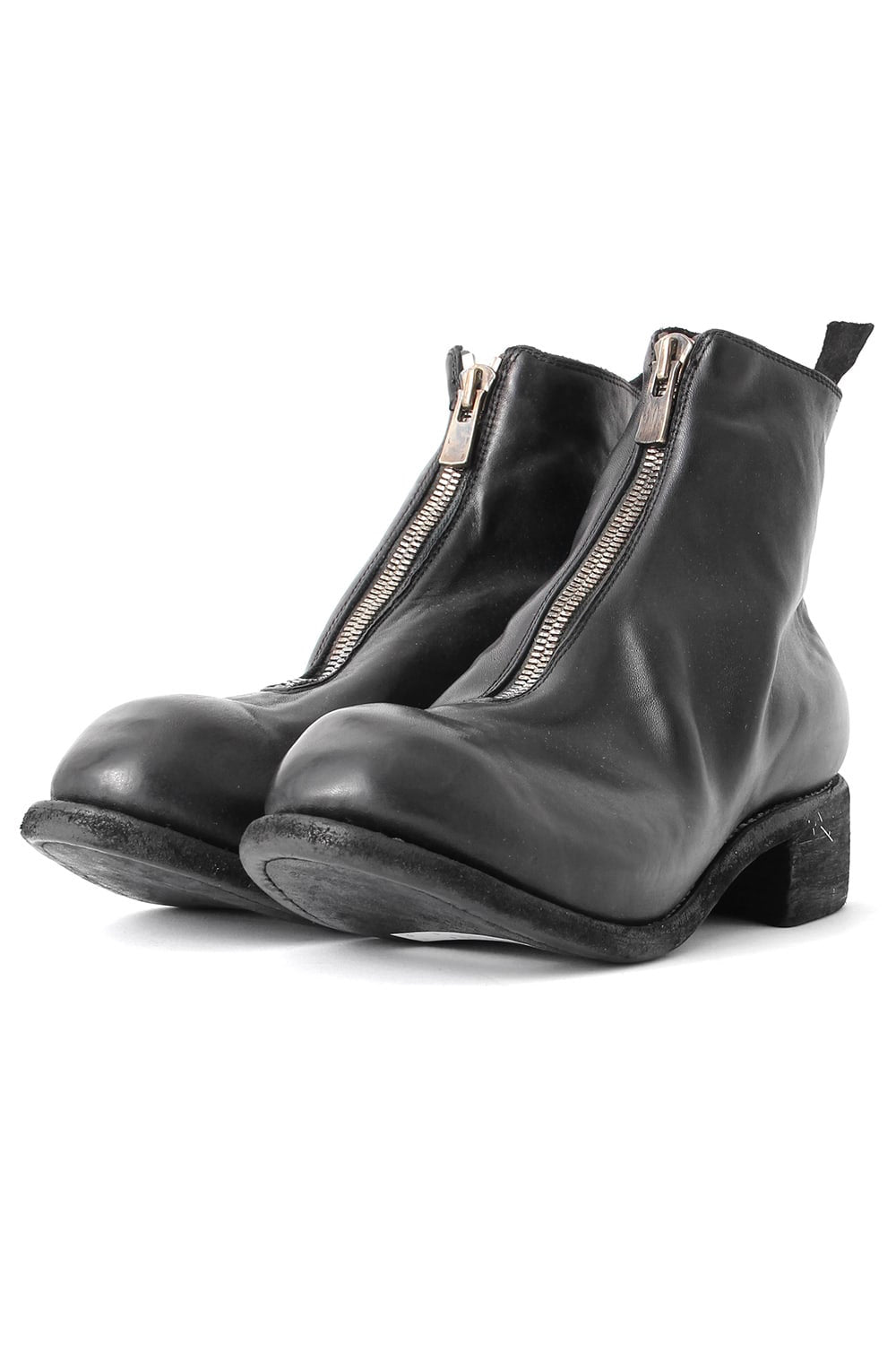 Front Zip Boots  - Horse Full Grain Leather