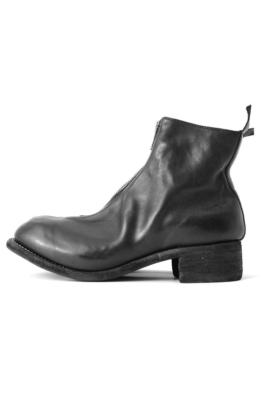 Front Zip Boots  - Horse Full Grain Leather