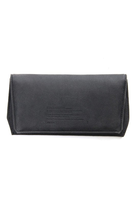 Polygon Wallet (COATED GOAT SUEDE)