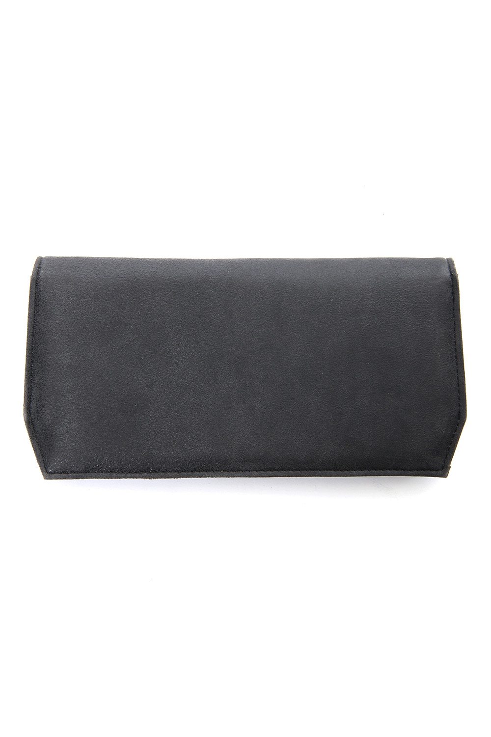 Polygon Wallet (COATED GOAT SUEDE)