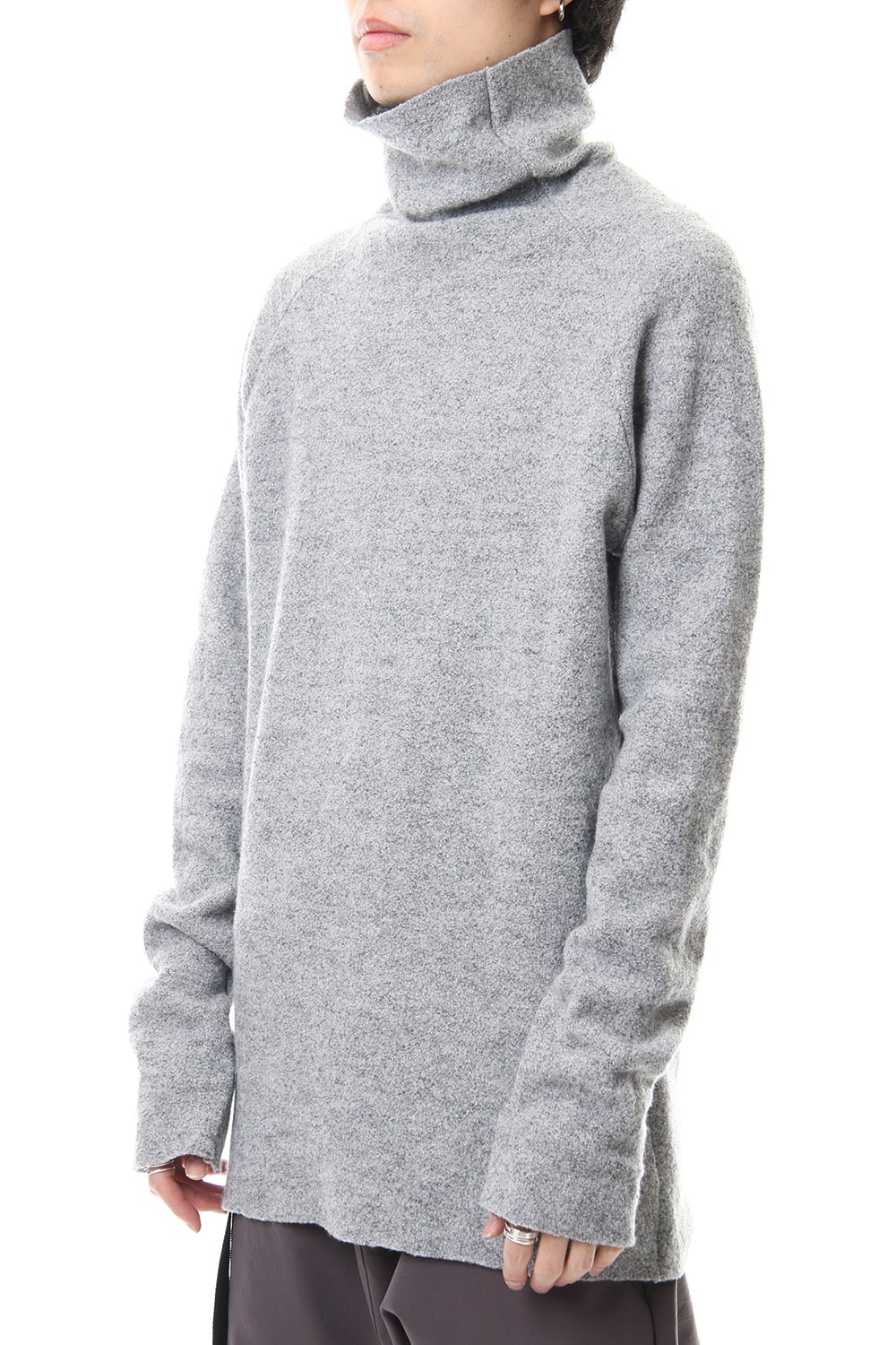 Boucle Knit L/S T-Shirt 