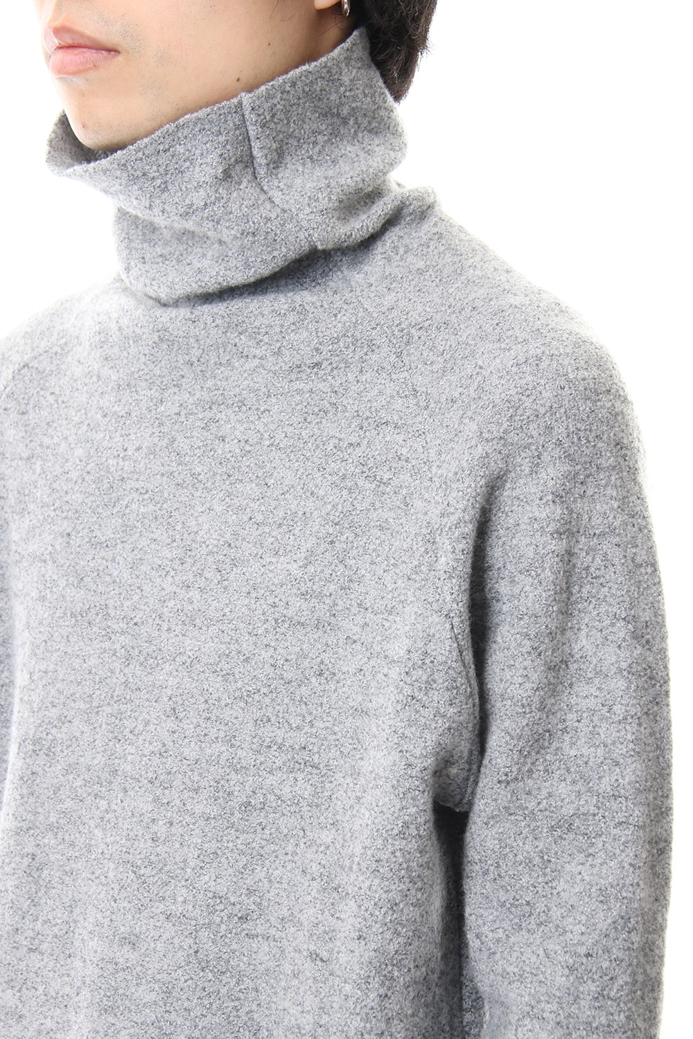 Boucle Knit L/S T-Shirt