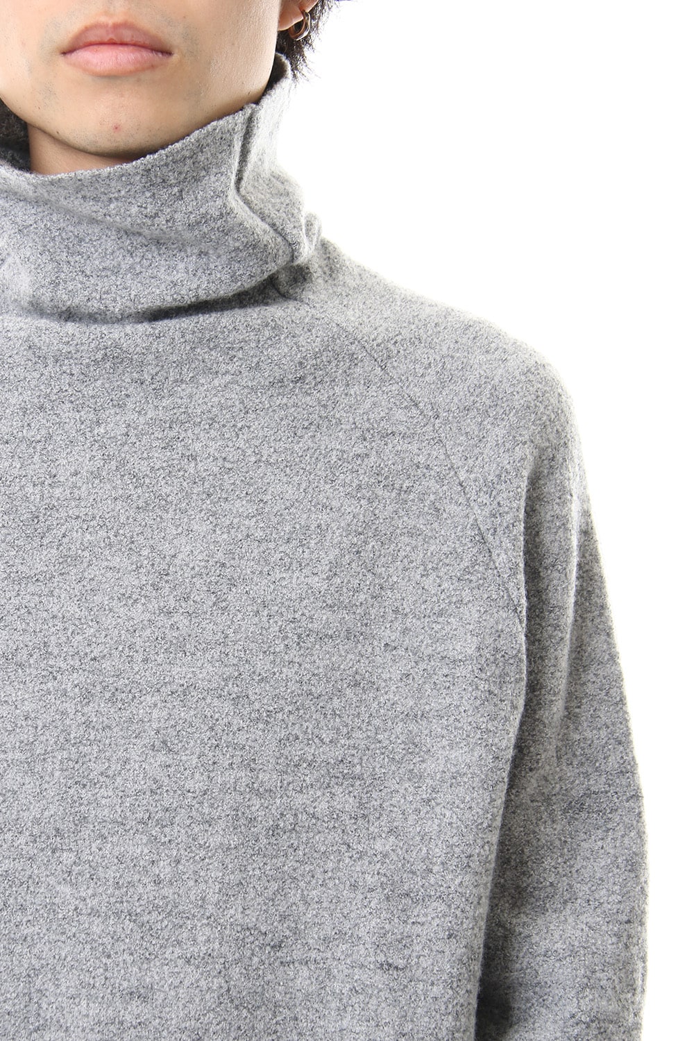 Boucle Knit L/S T-Shirt 