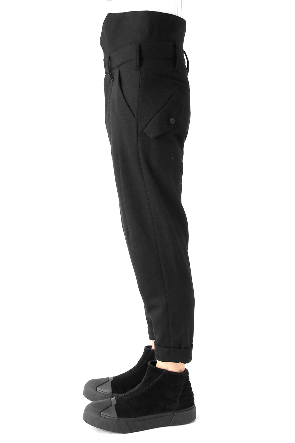 CROPPED COMER TROUSERS