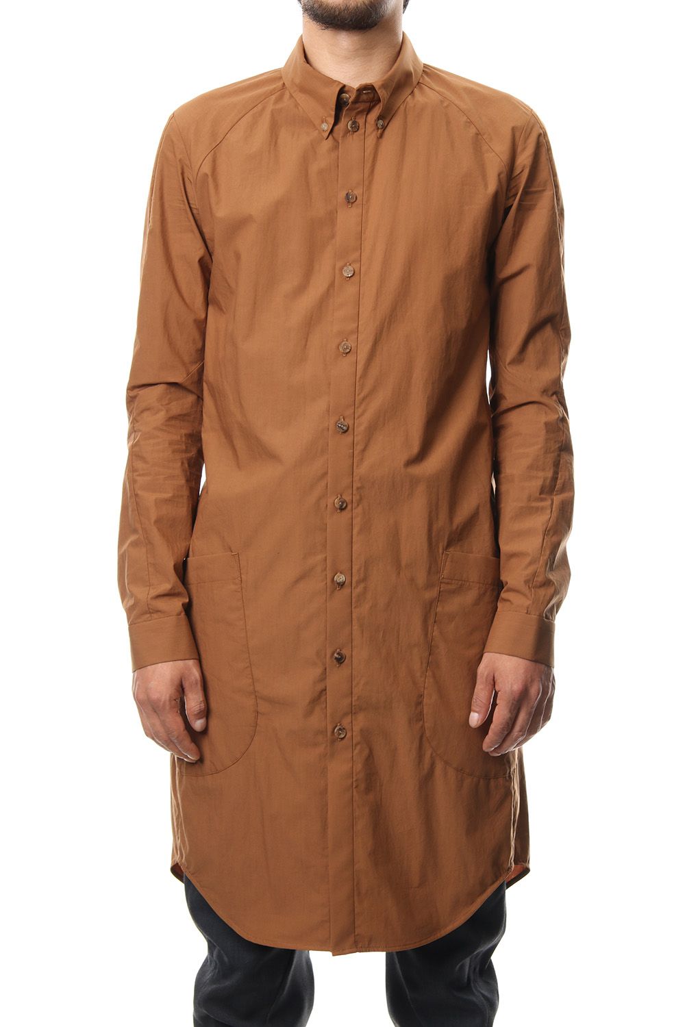 Long Shirt Cotton Hard Wash