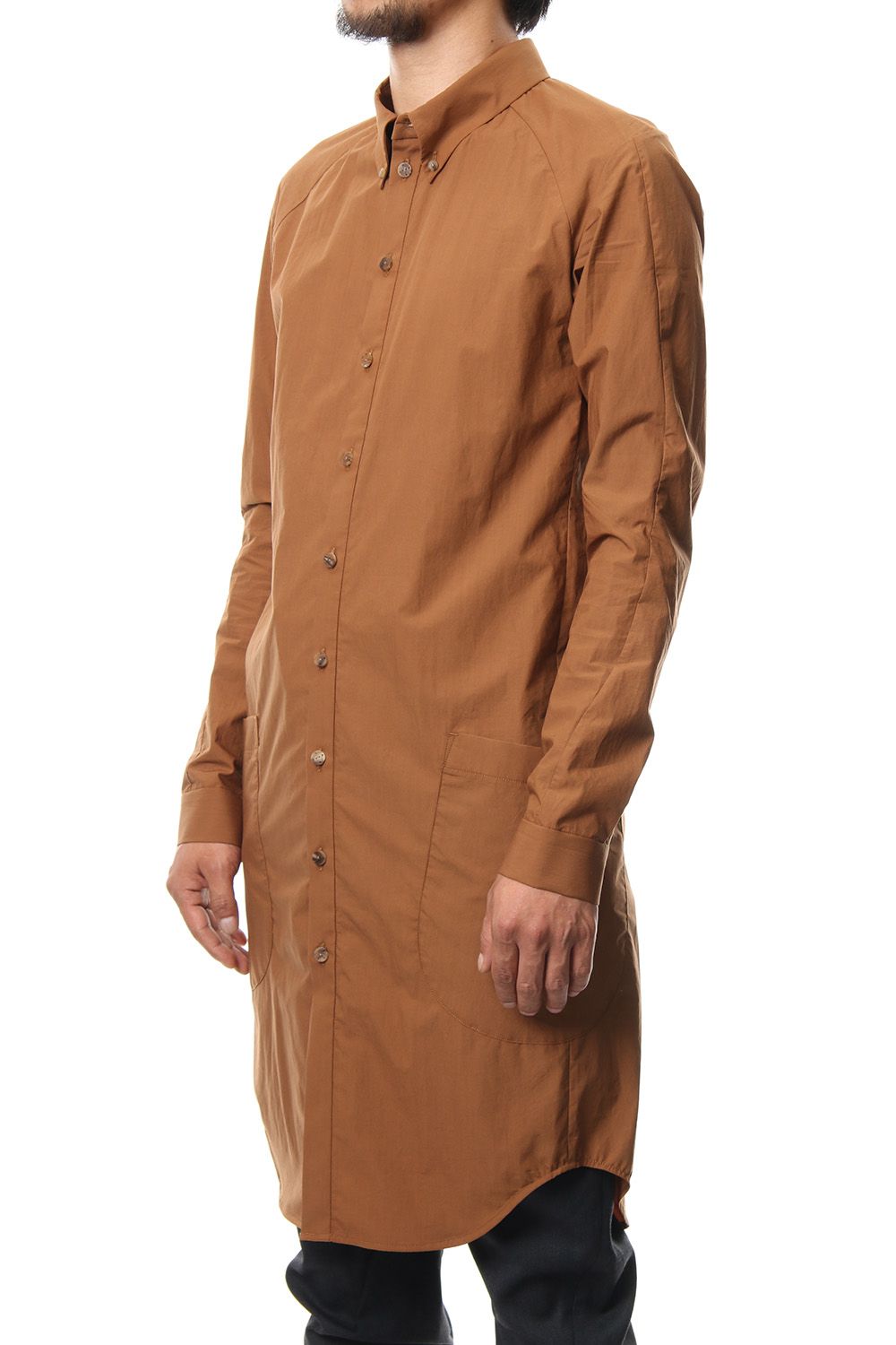 Long Shirt Cotton Hard Wash