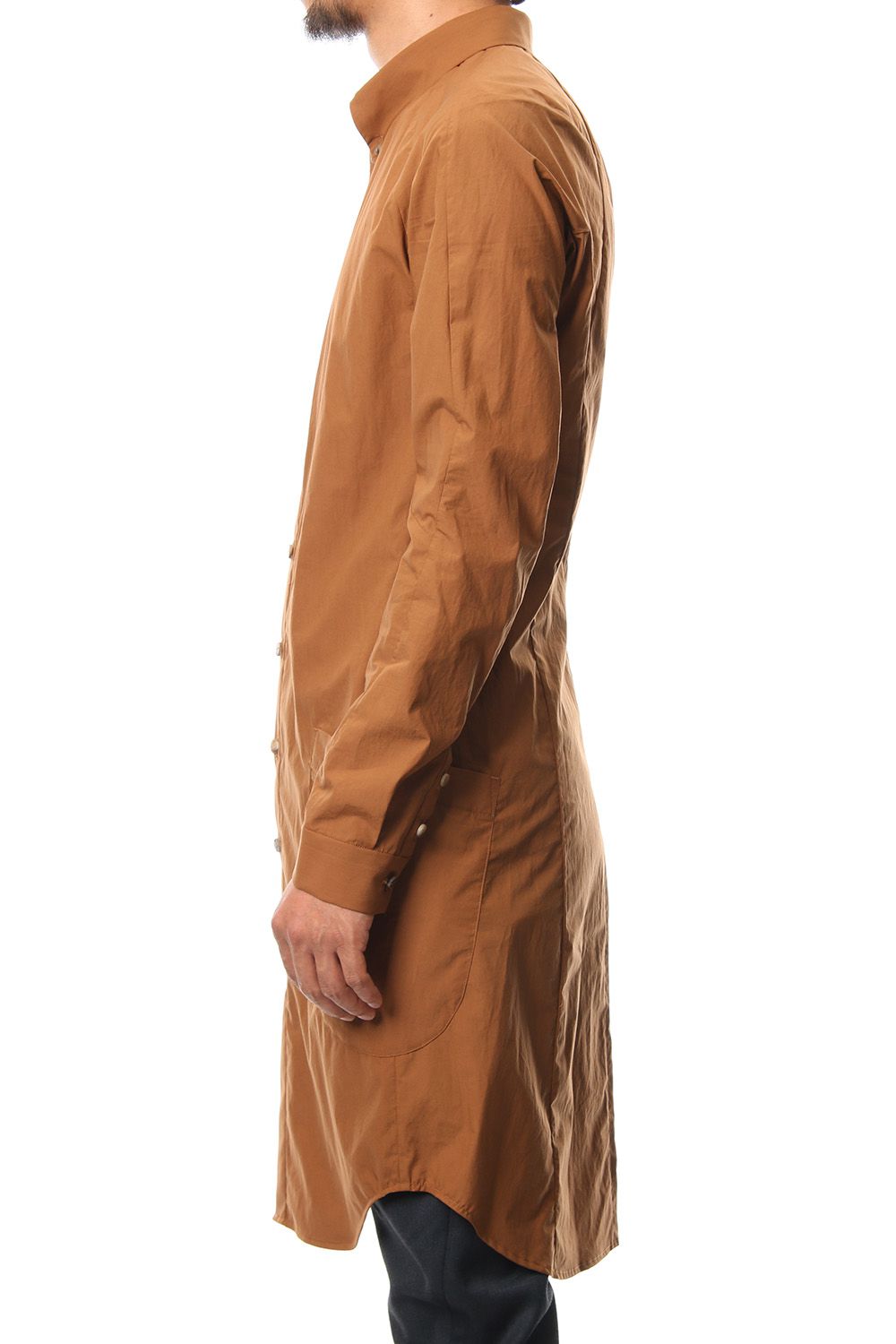 Long Shirt Cotton Hard Wash