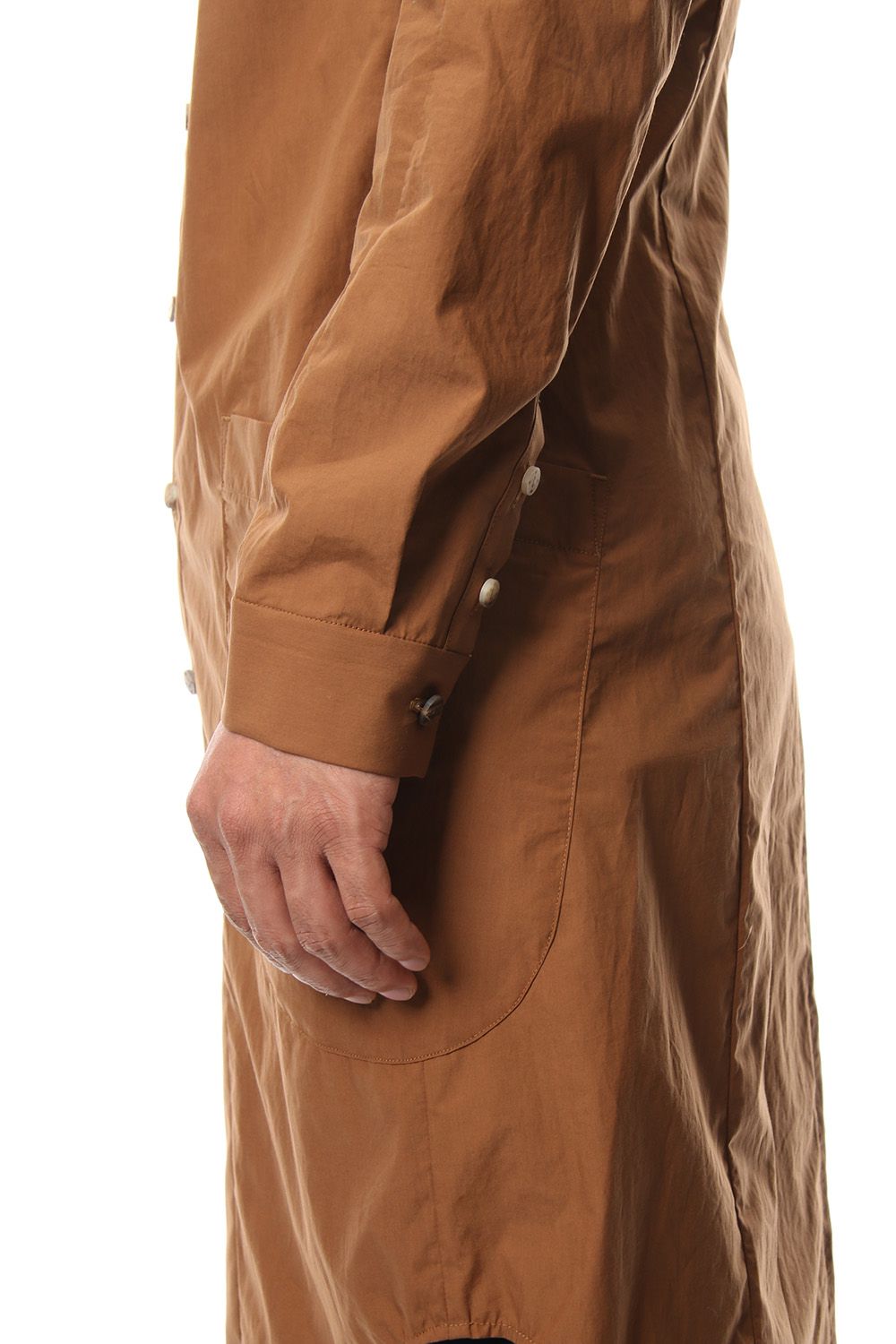 Long Shirt Cotton Hard Wash