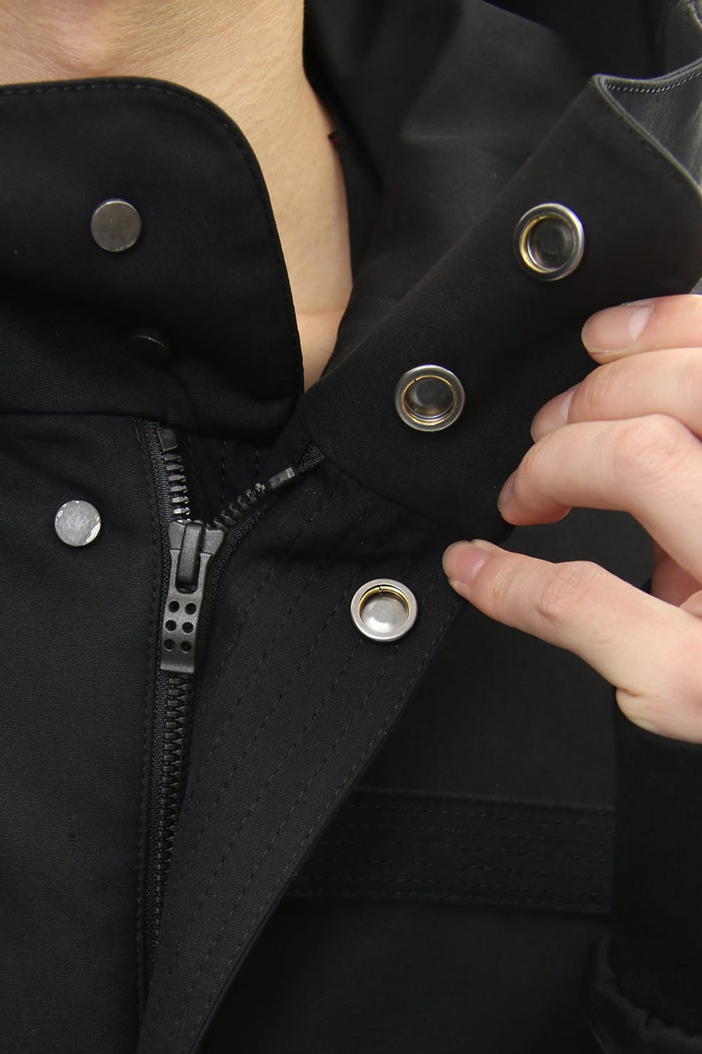 Hooded Jacket High Density Silk