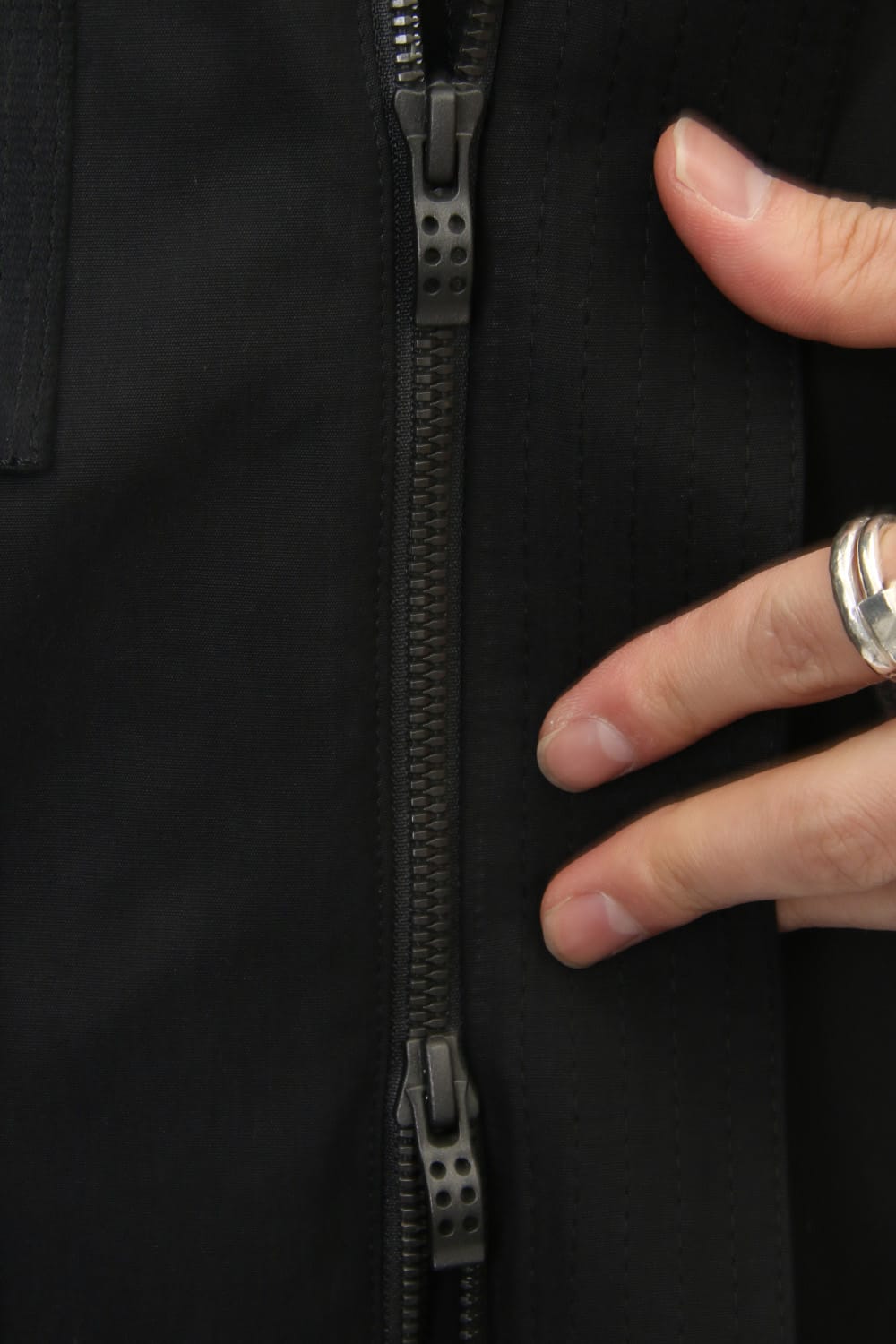 Hooded Jacket High Density Silk