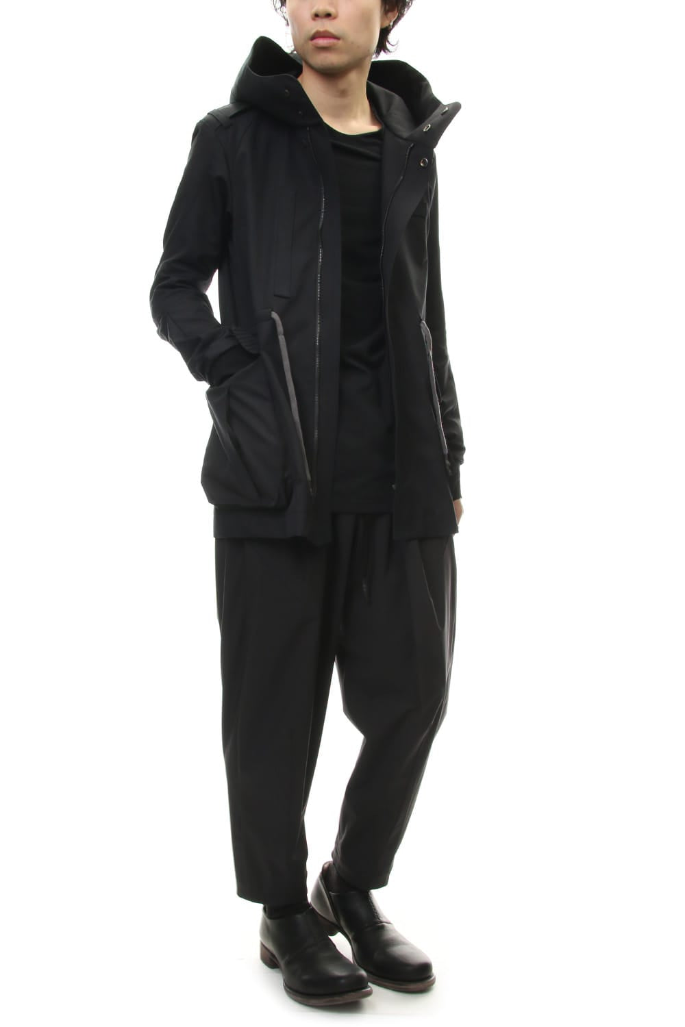 Hooded Jacket High Density Silk