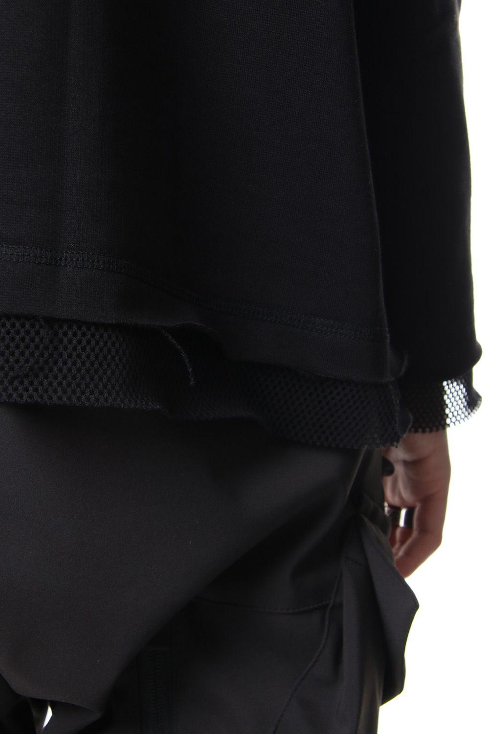 Fleece lining pullover