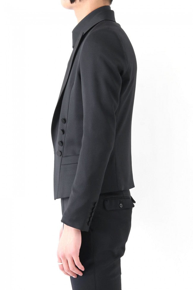 17PS Tuxedo Cloth Stretch Spencer JKT