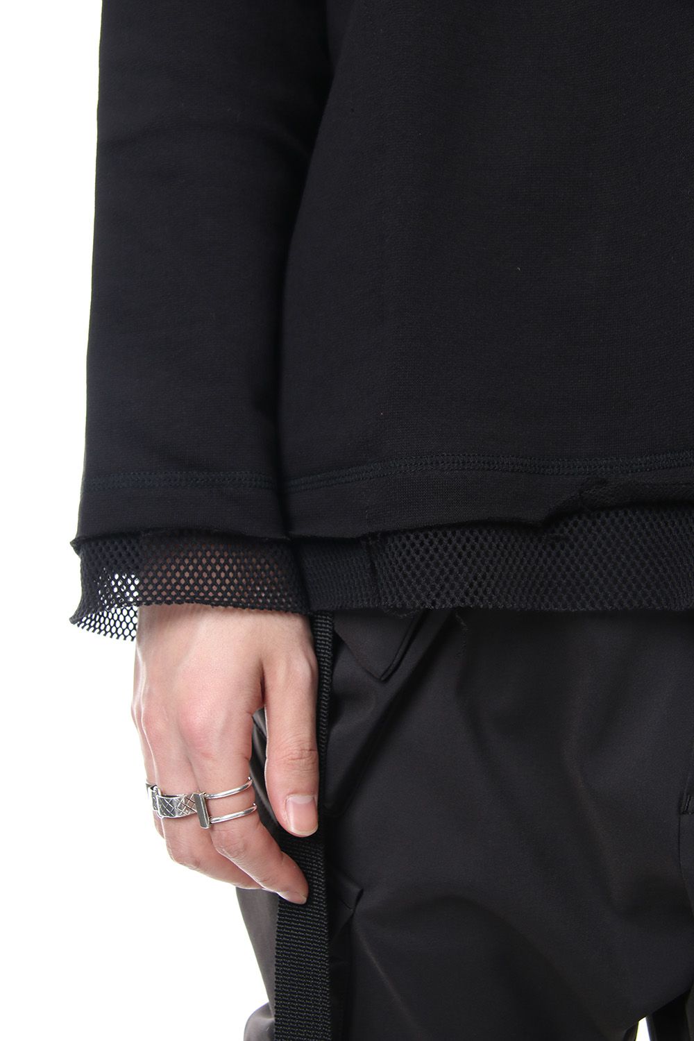 Fleece lining pullover