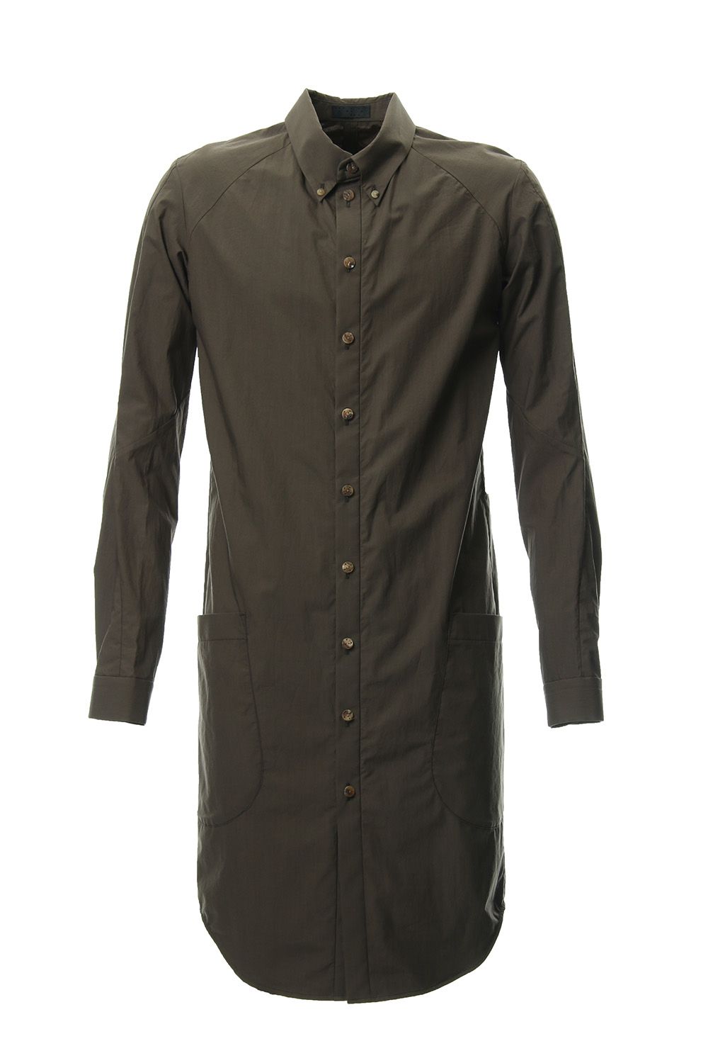 Long Shirt Cotton Hard Wash