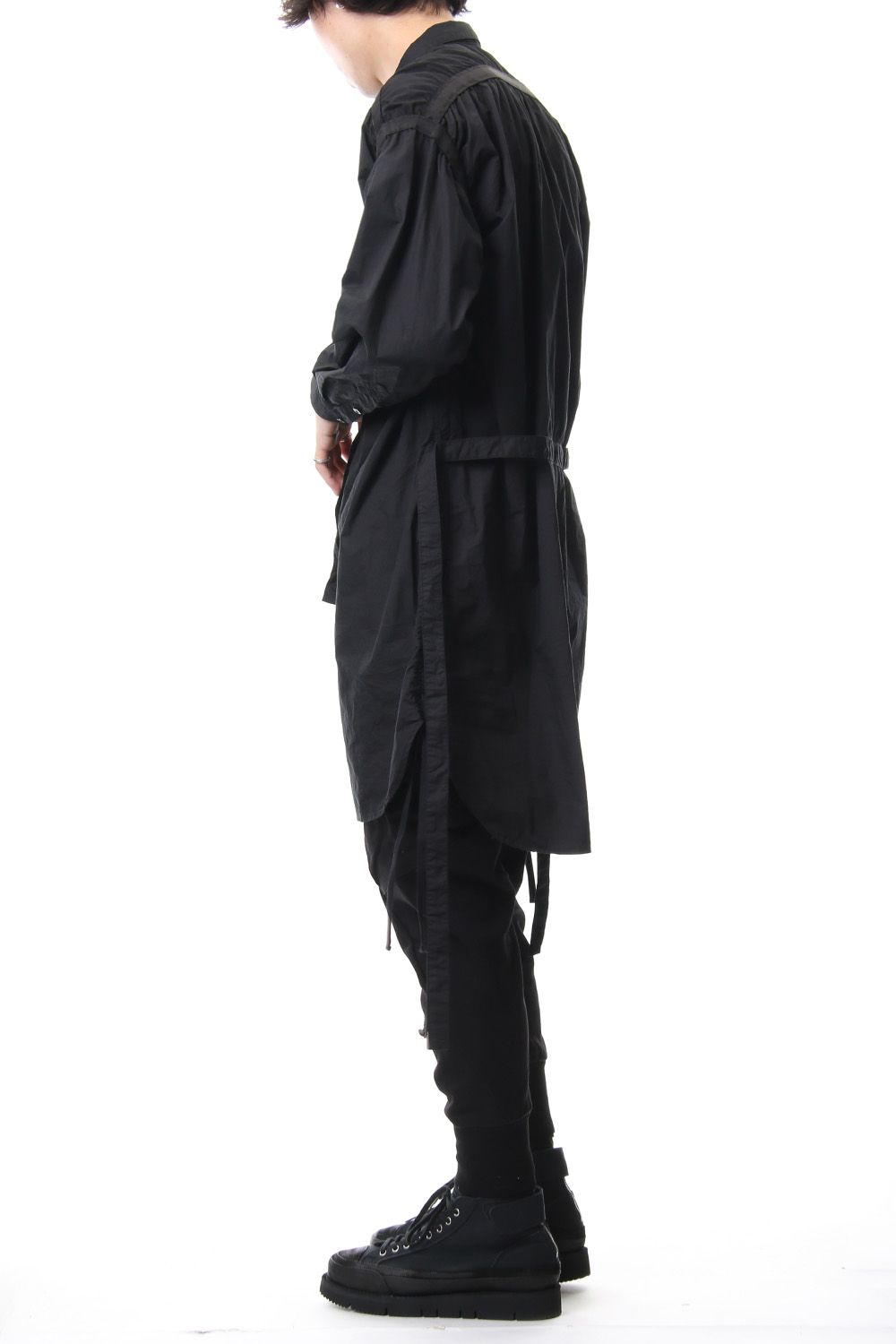 Fleece lining cargo pants Black