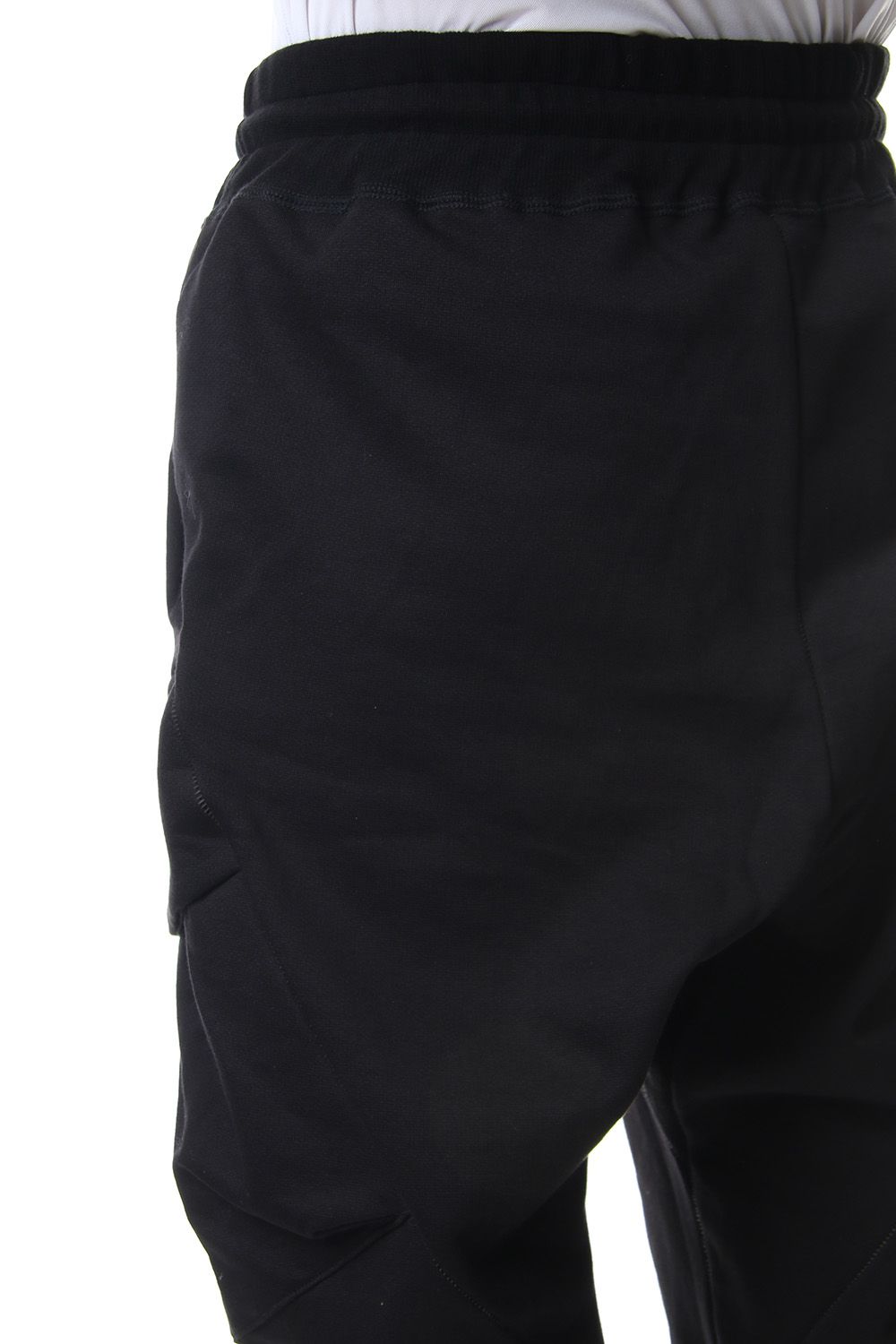 Fleece lining cargo pants Black