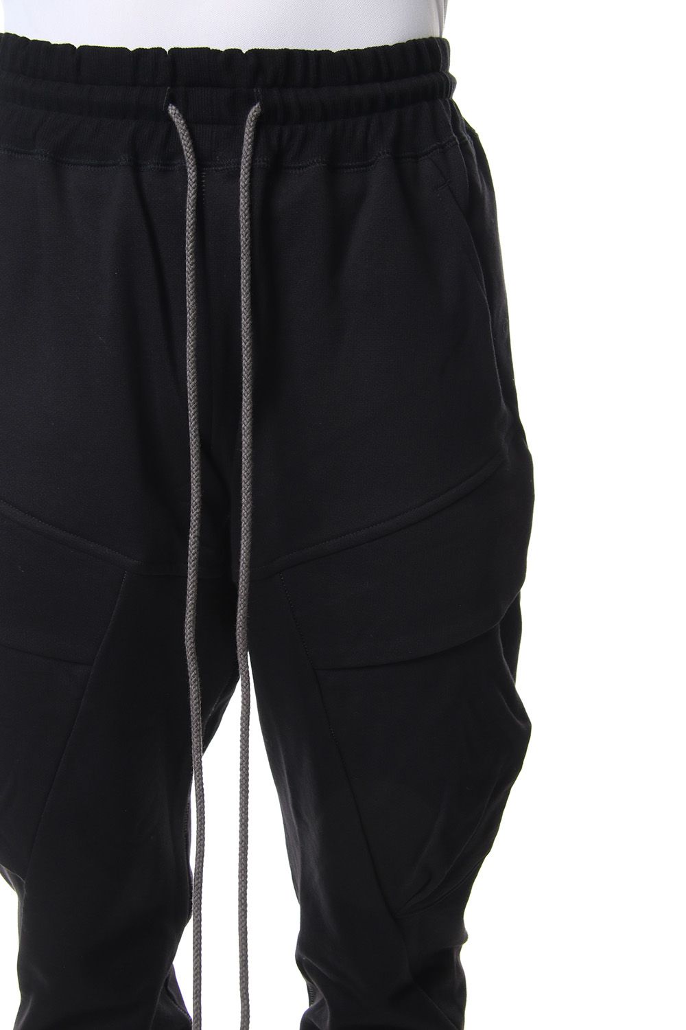 Fleece lining cargo pants Black