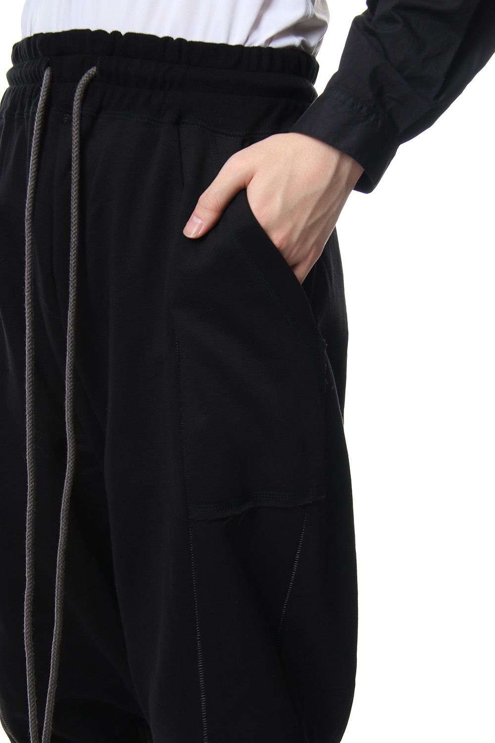 Fleece lining sarrouel pants