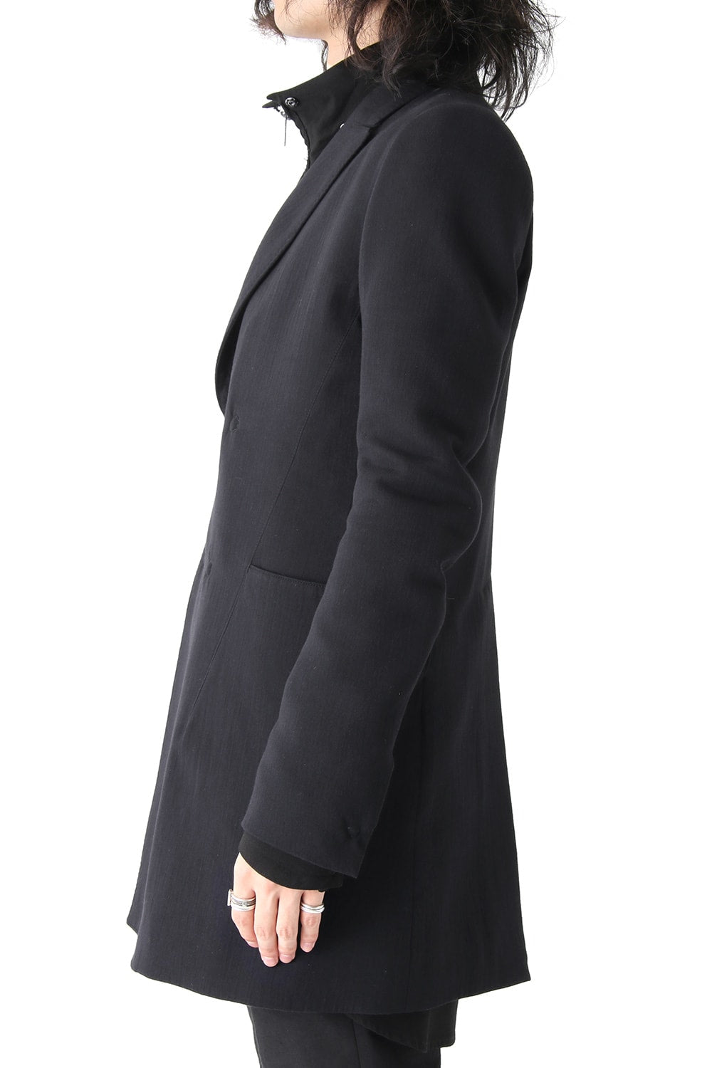 Double-breasted Half Coat