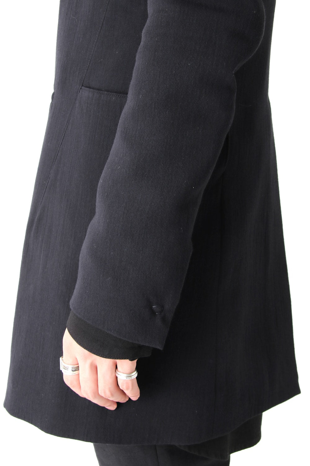 Double-breasted Half Coat