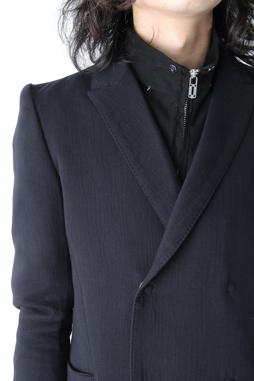 Double-breasted Half Coat