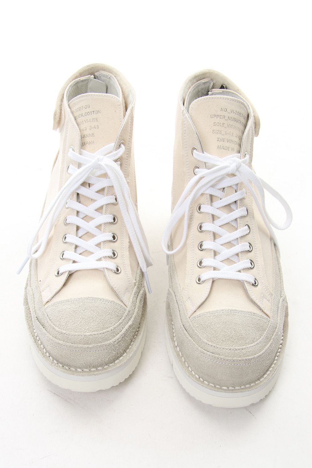 Platform sneakers Ecru