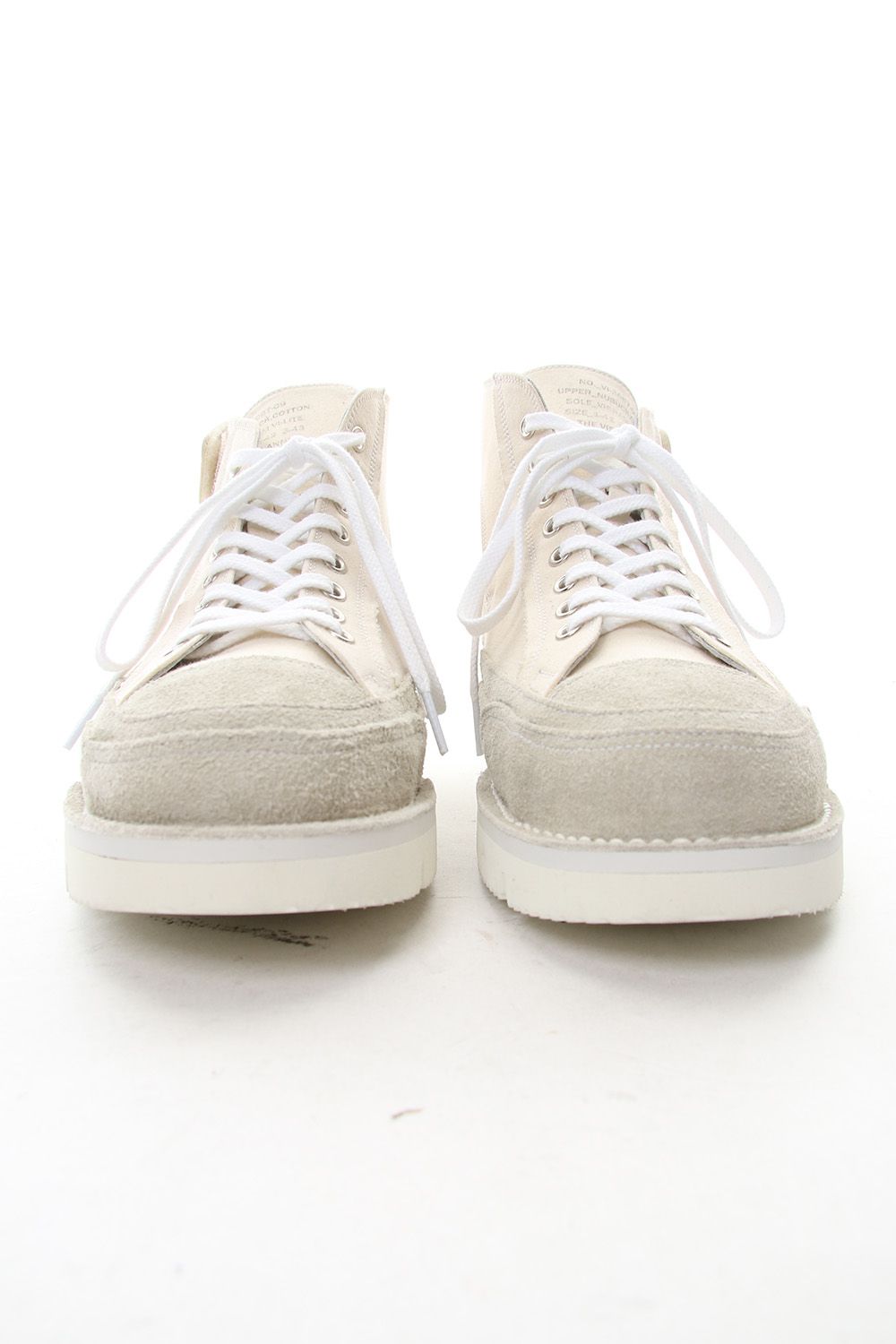 Platform sneakers Ecru