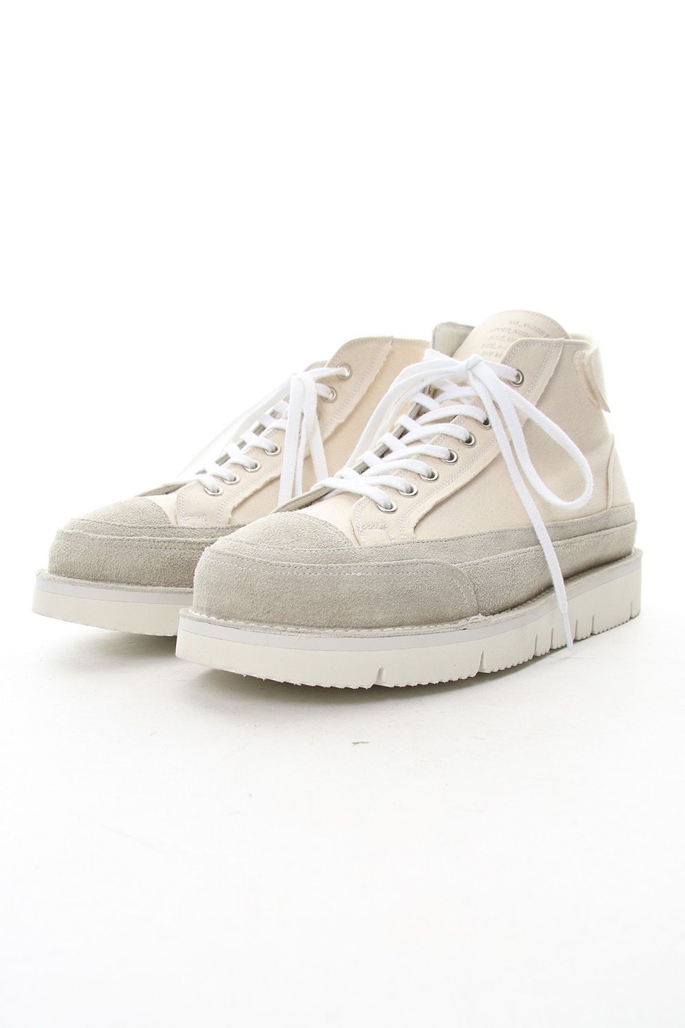 Platform sneakers Ecru