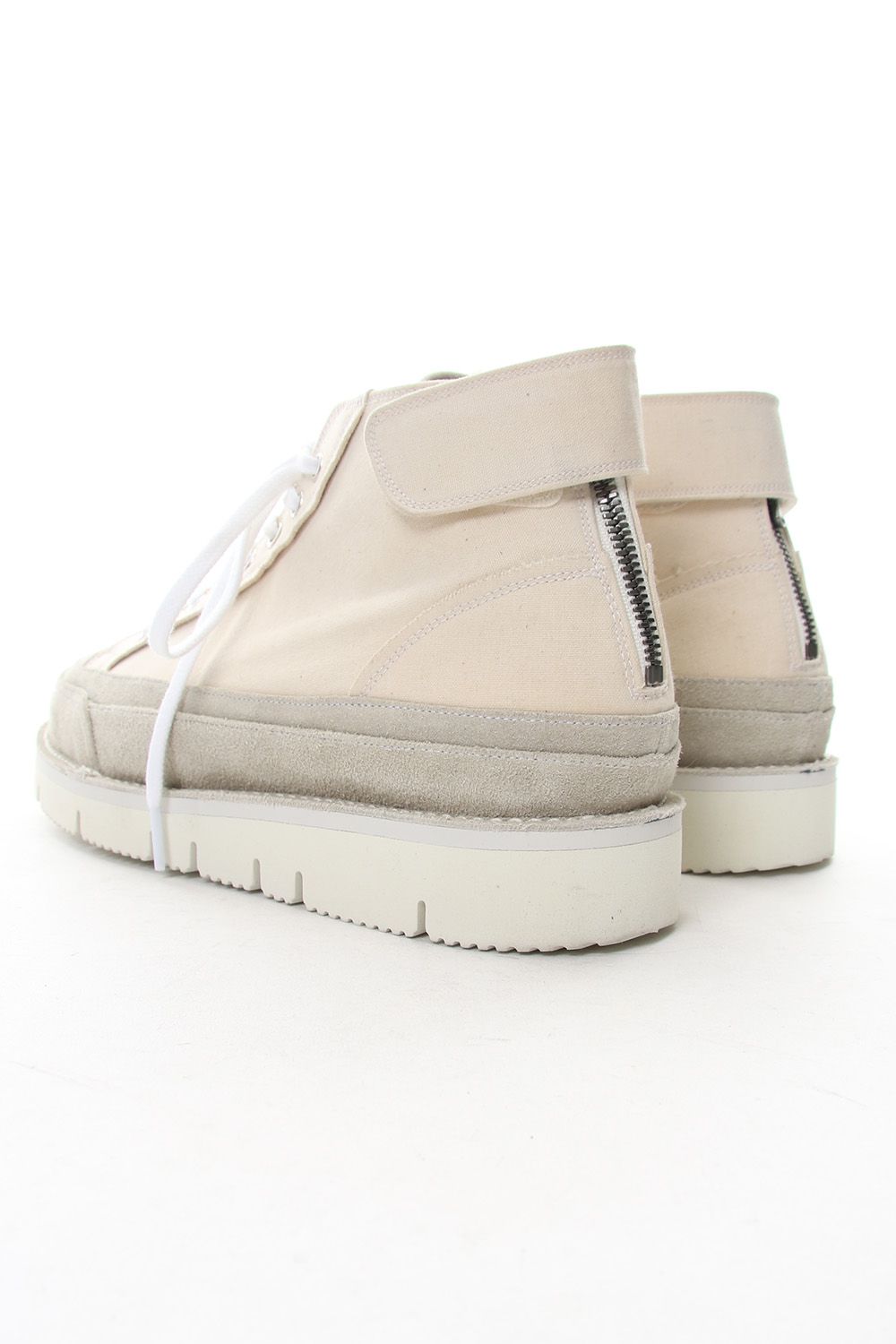Platform sneakers Ecru