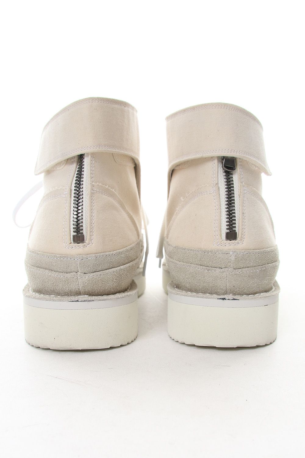 Platform sneakers Ecru
