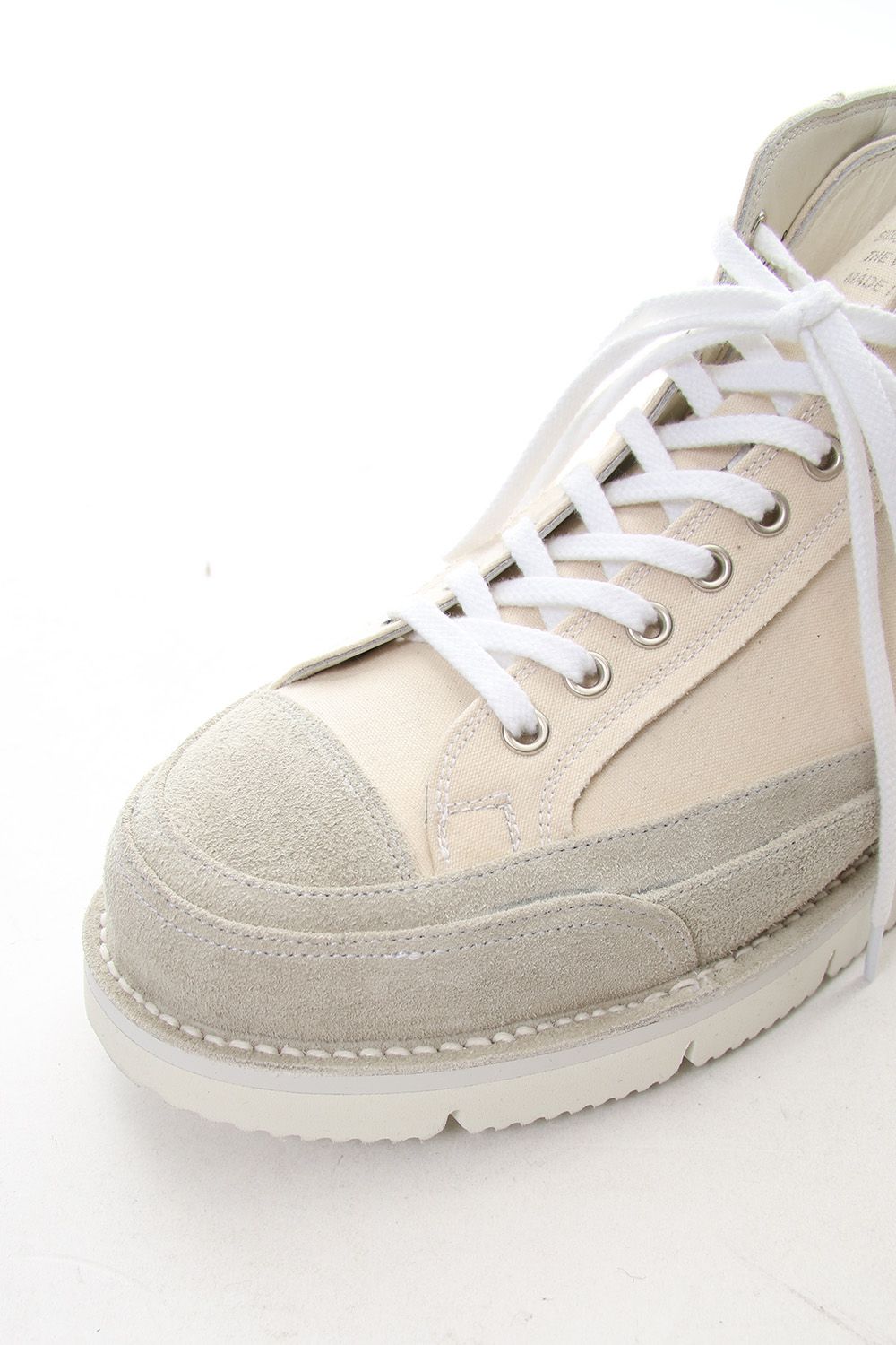 Platform sneakers Ecru