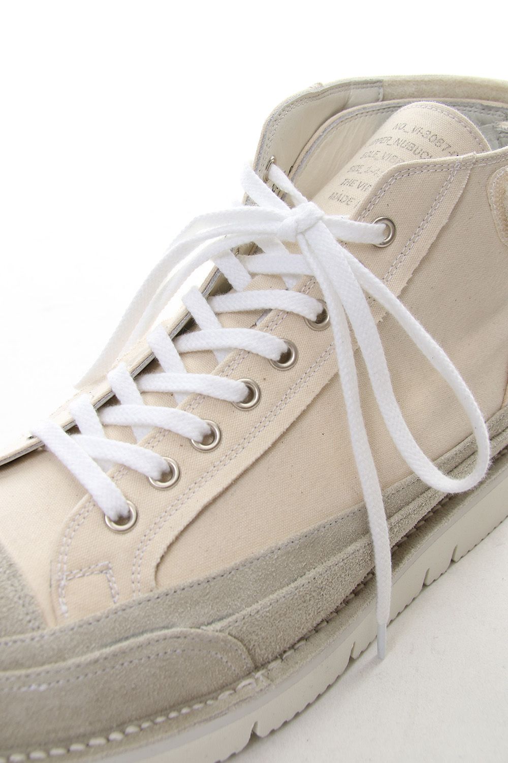 Platform sneakers Ecru