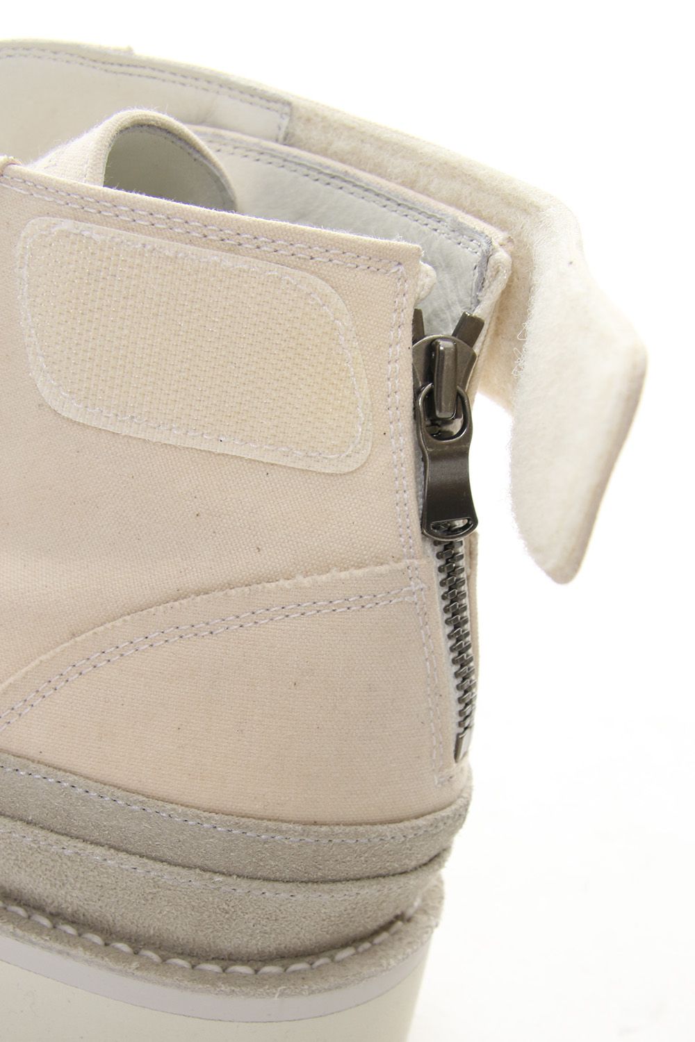 Platform sneakers Ecru