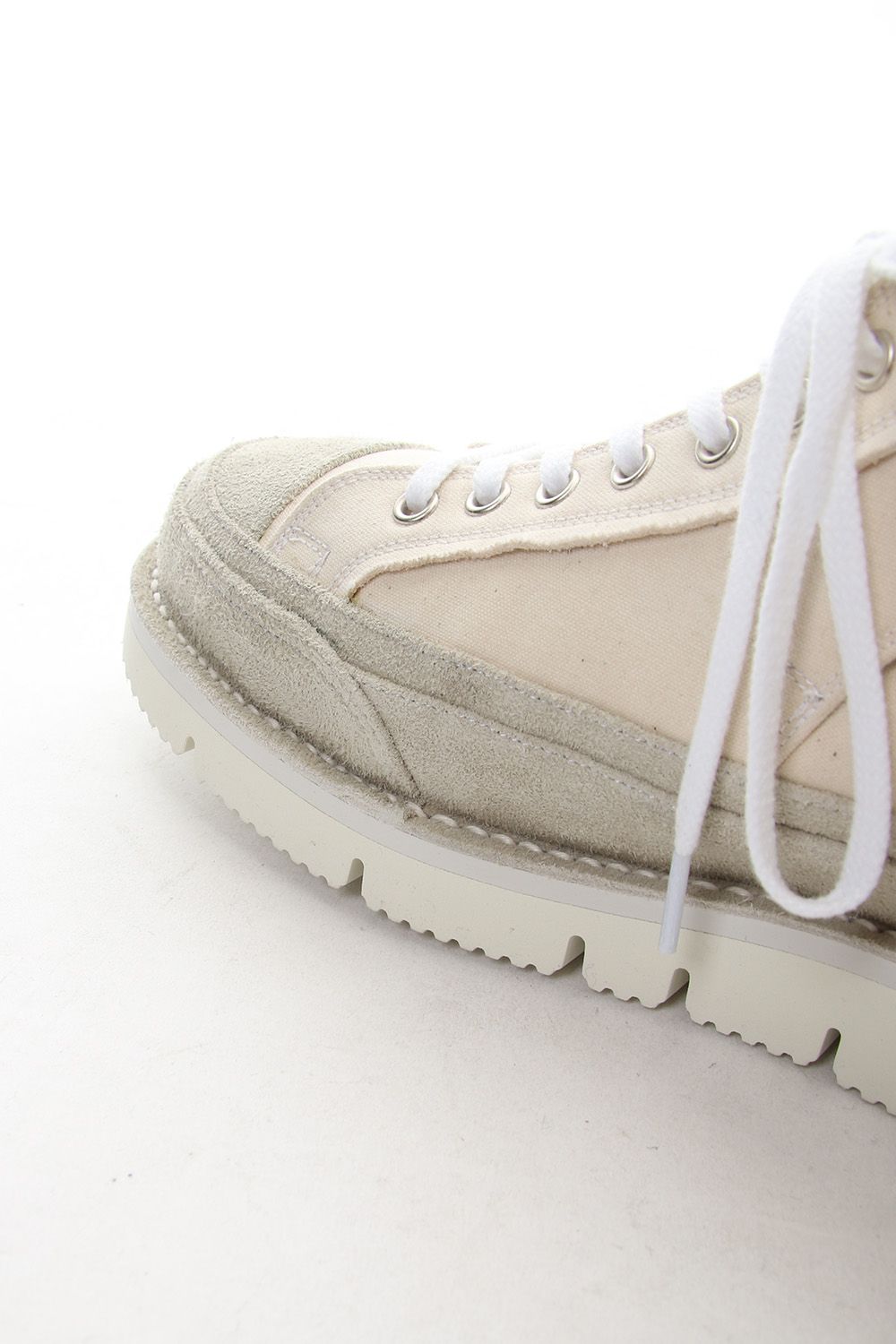 Platform sneakers Ecru