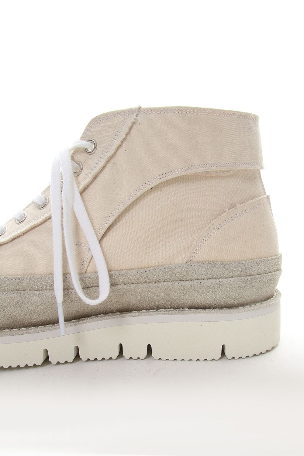 Platform sneakers Ecru