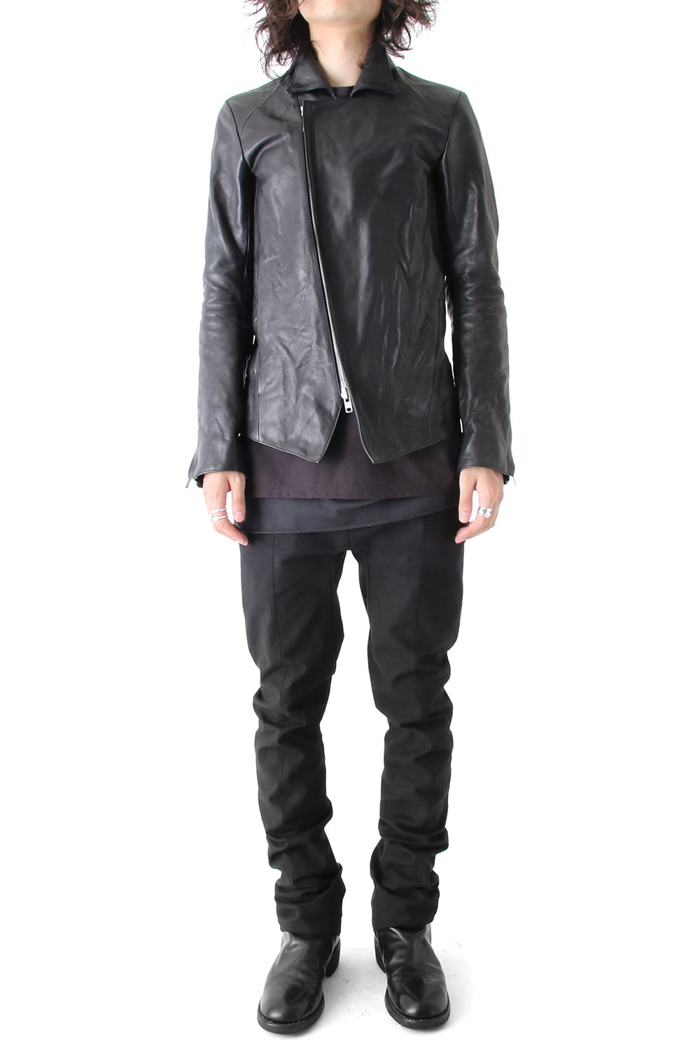 Fascinate special edition Semi curve trousers Black