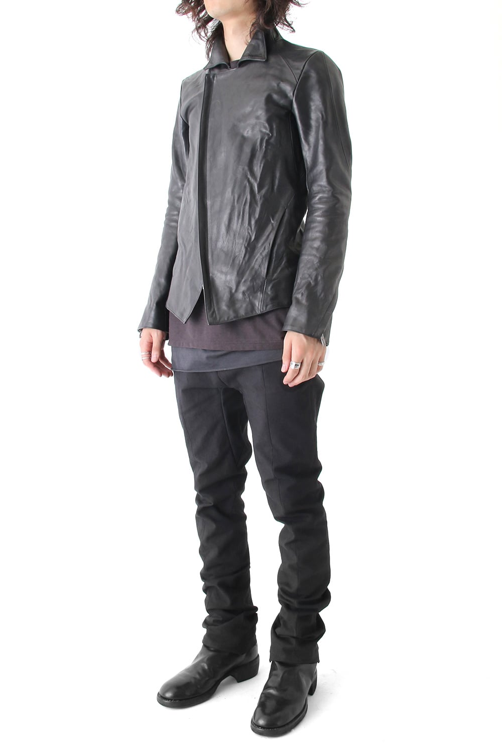 Fascinate special edition Semi curve trousers Black