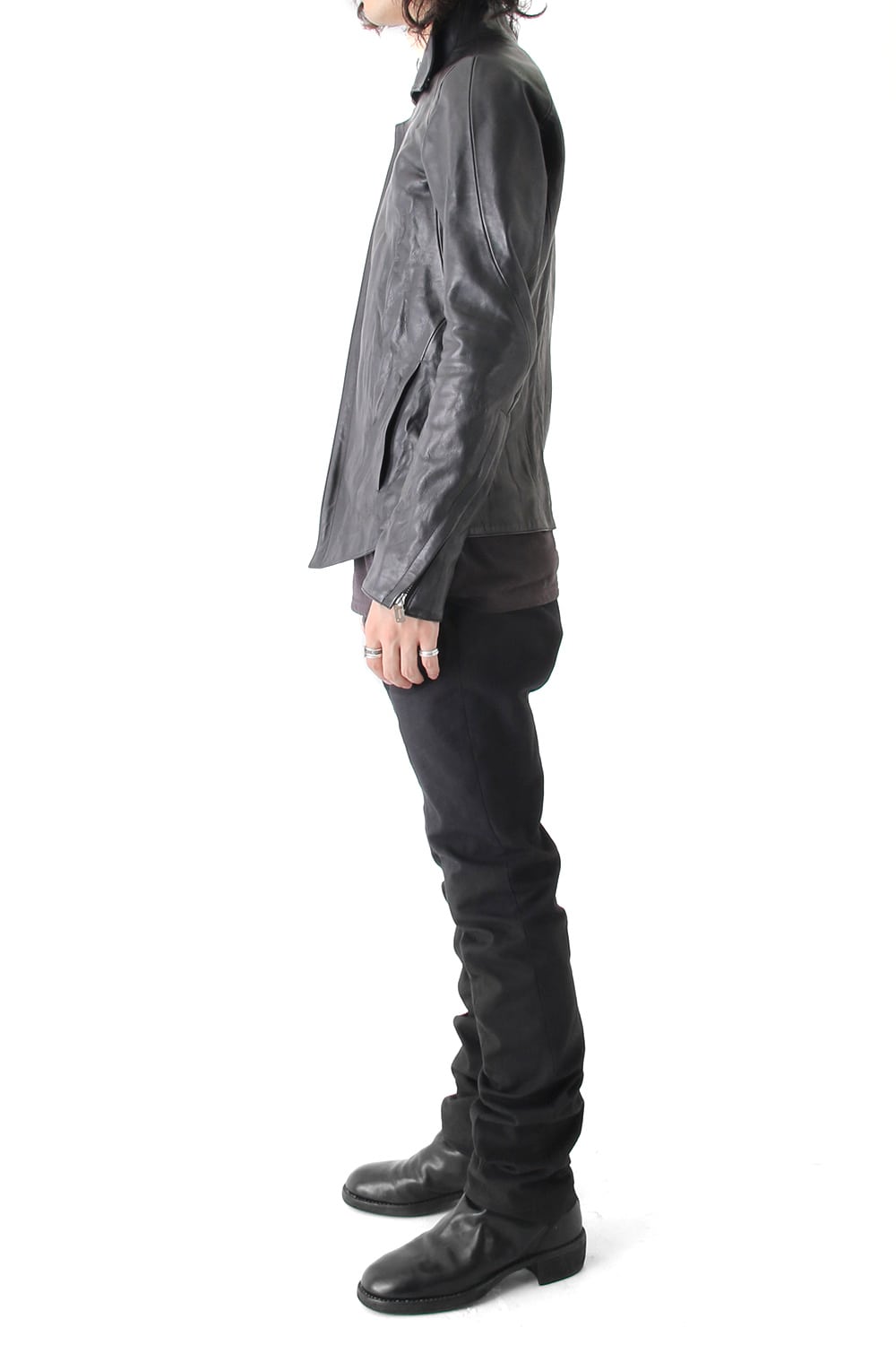 Fascinate special edition Semi curve trousers Black