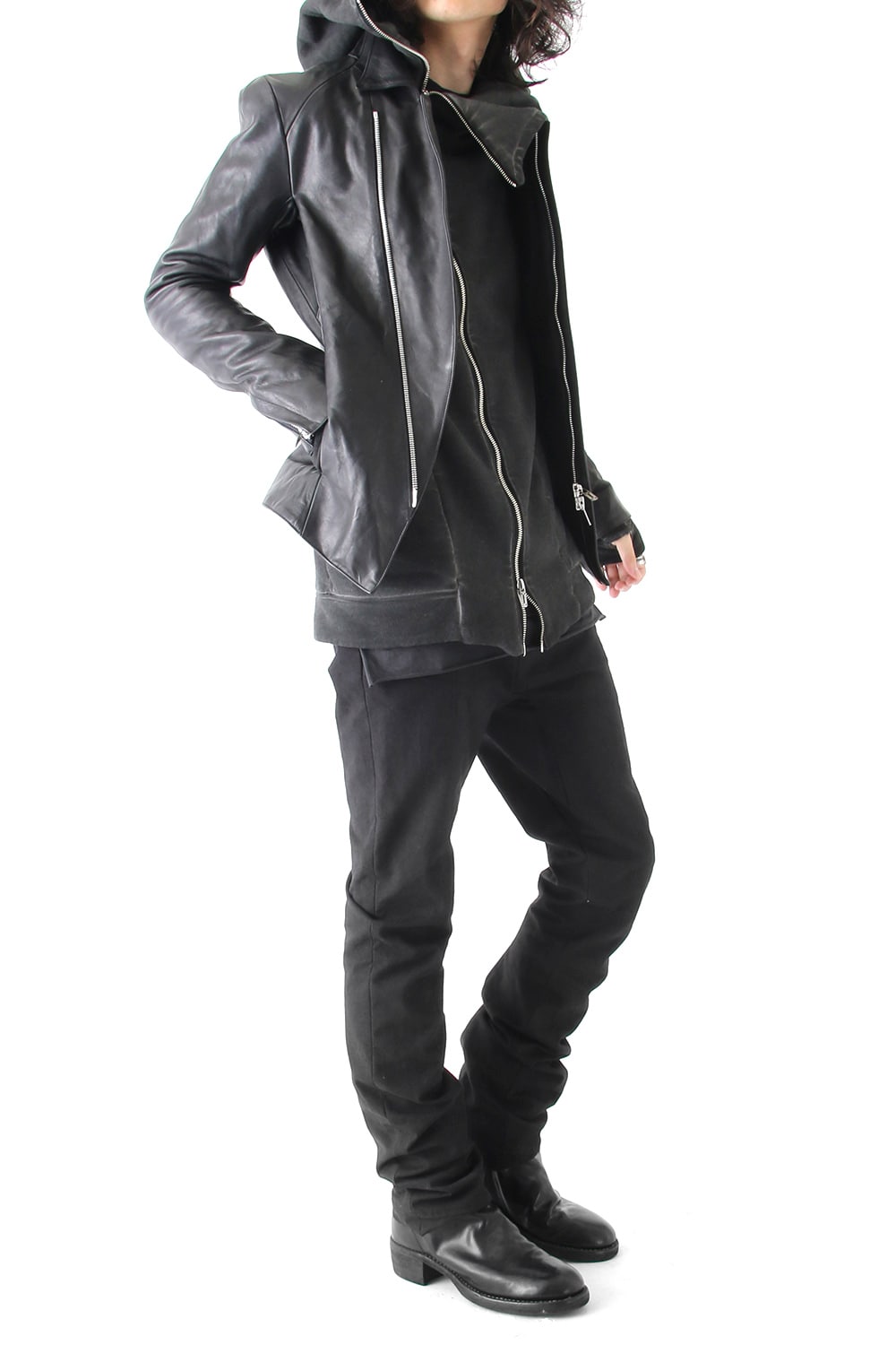 Fascinate special edition Semi curve trousers Black