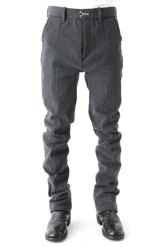 Fascinate special edition Semi curve trousers Black