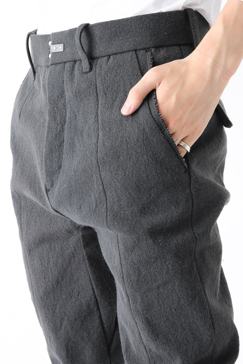 Fascinate special edition Semi curve trousers Black