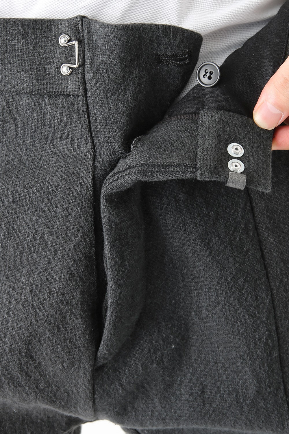 Fascinate special edition Semi curve trousers Black