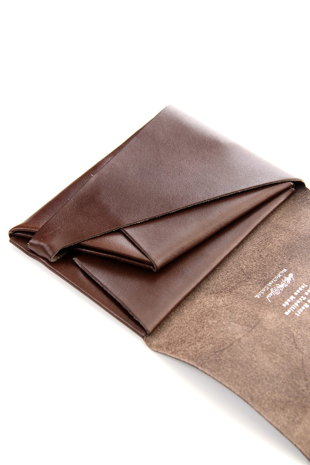 所作 Shosa - No,No,Yes! BASIC Short Wallet 1.0 Dark Brown