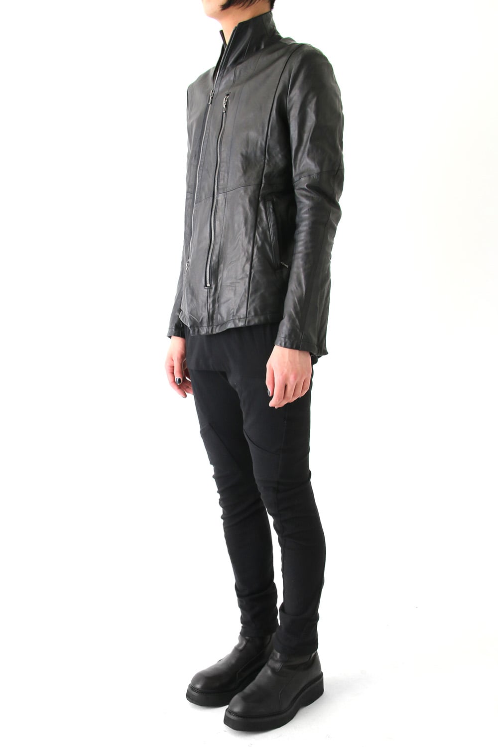 16AW Slashing High Neck Jacket