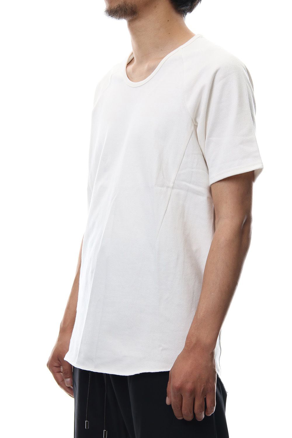 U NECK RAGLAN S/S - CM-1602 - White